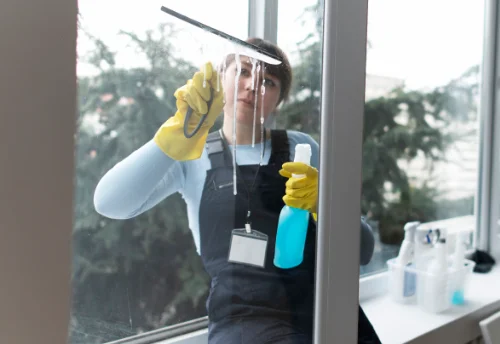 Nettoyage de vitres intérieures et extérieures à Darney